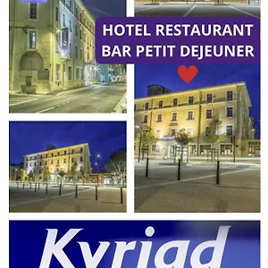 3* Hotel Kyriad Orange Centre - & Restaurant - La Galerie D'art Des Princes - Provence Alpes Cote D'azur - France - Proche A7-a9 - Exit21- Chateauneuf-du-pape Avignon Bollene Nimes
